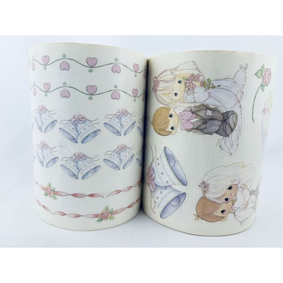 Vintage Lot Of 2 Sandy Lion Precious Moments Sticker Roll Scrapbooking Sandylion - Picture 1 of 16